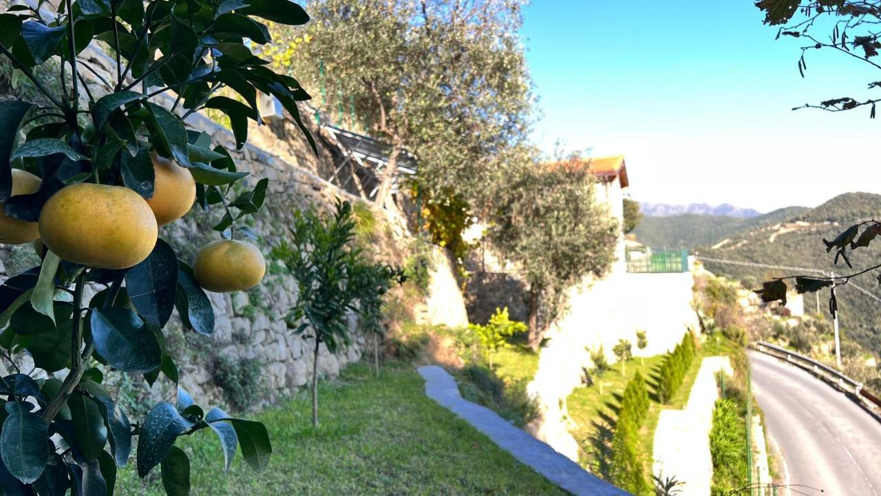 Villa Di Campagna Con Vista Mare 5 Camere Da Letto Pampara Exterior photo